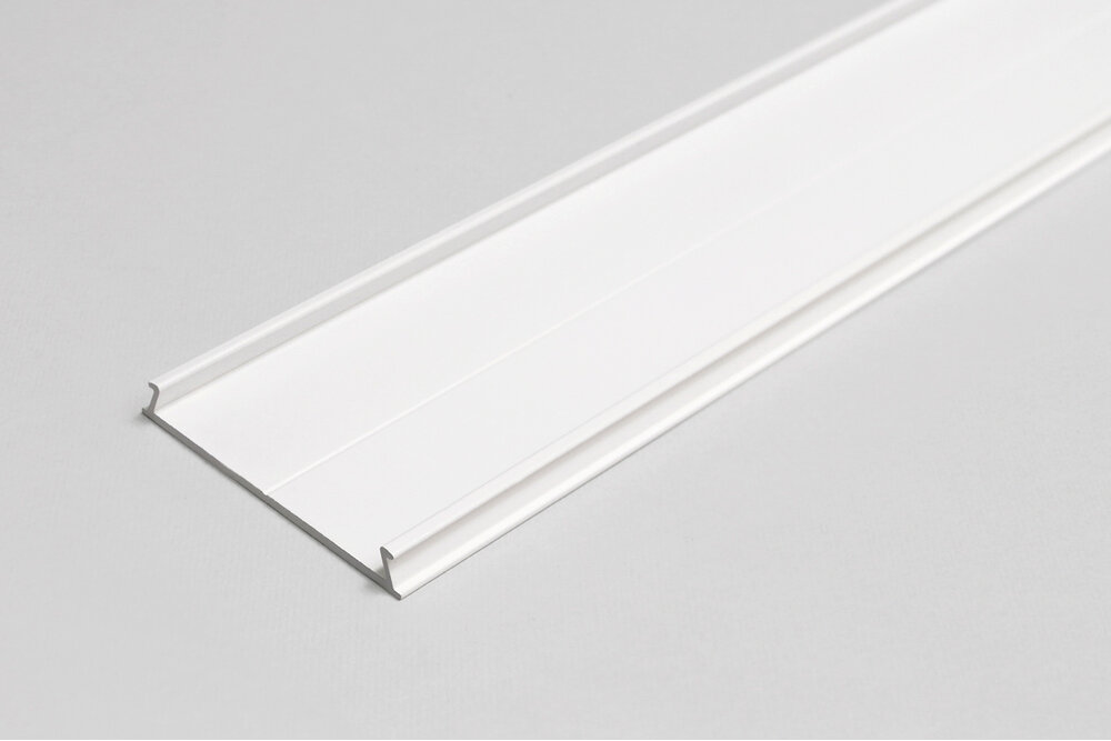Cover C10 Clickon Aluminium, 1m of 2m lengte