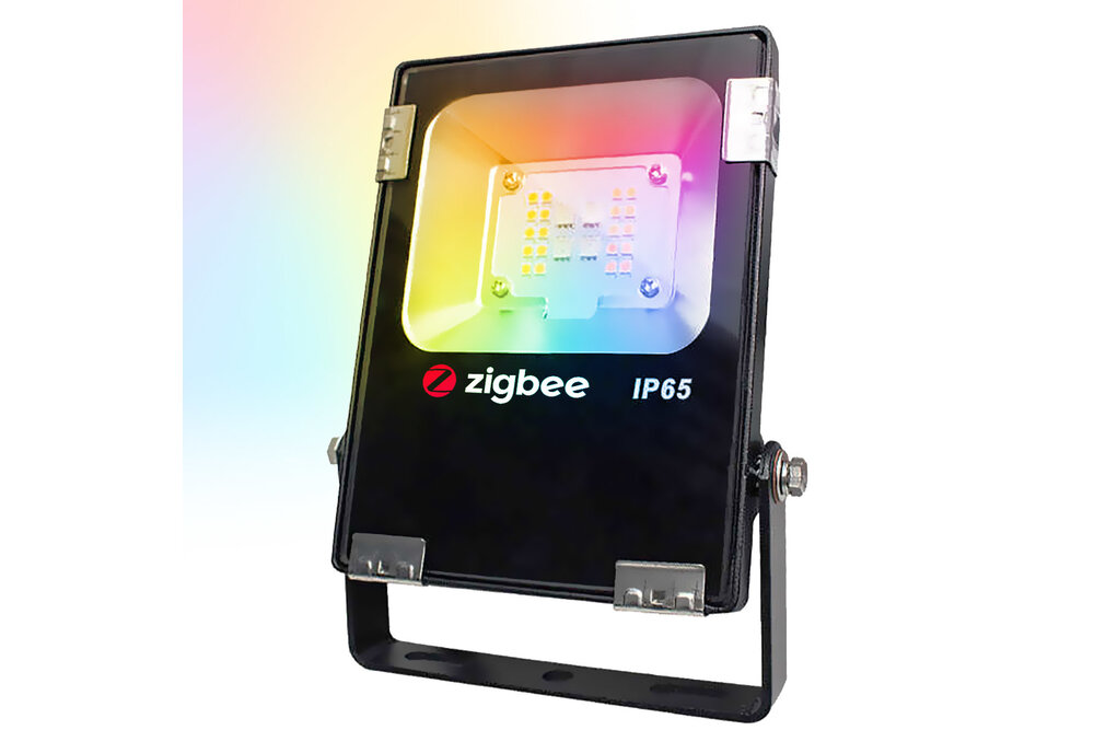 GLEDOPTO Gledopto Zigbee Schijnwerper 10W 230V  - RGBCCT Kleur+Dual Wit - GL-FL-004P