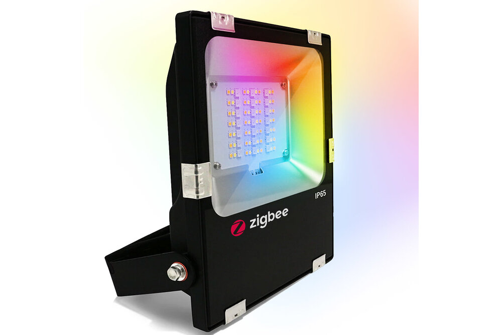 GLEDOPTO Gledopto Zigbee Schijnwerper 30 Watt 230V  - RGBCCT Kleur+Dual Wit - GL-FL-005P