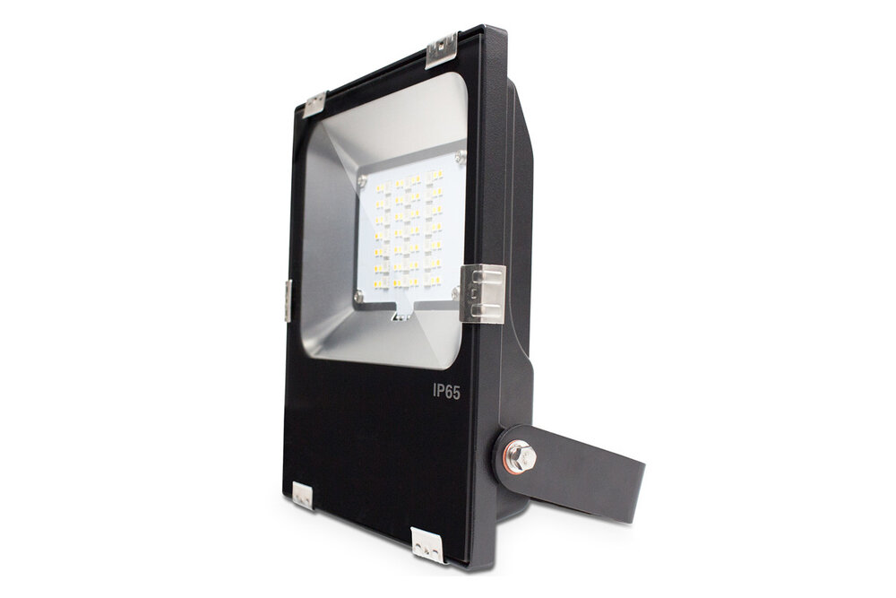 GLEDOPTO Gledopto Zigbee Schijnwerper 30 Watt 230V  - RGBCCT Kleur+Dual Wit - GL-FL-005P