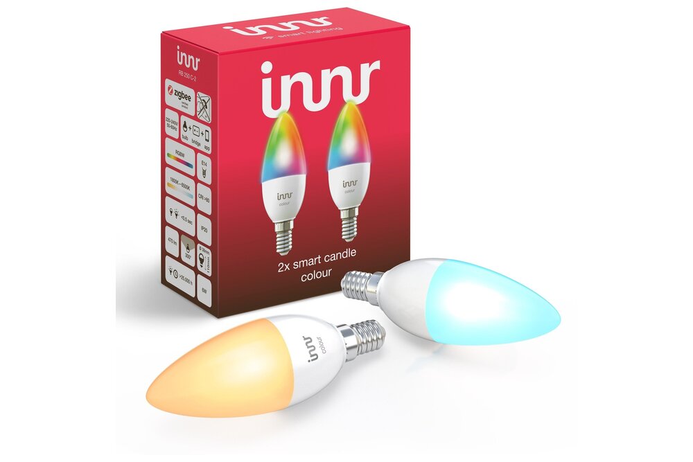 INNR INNR Zigbee Colour E14 RGBWW Duo Pack RB 250 C-2