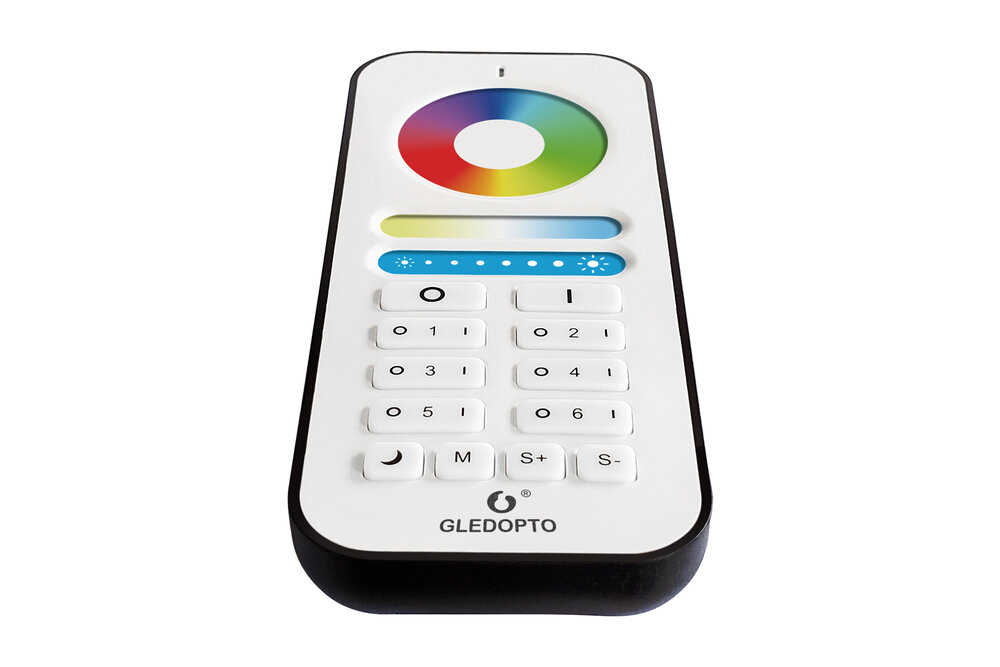GLEDOPTO GLEDOPTO RF Afstandsbediening RGB+CCT voor 6 Zones