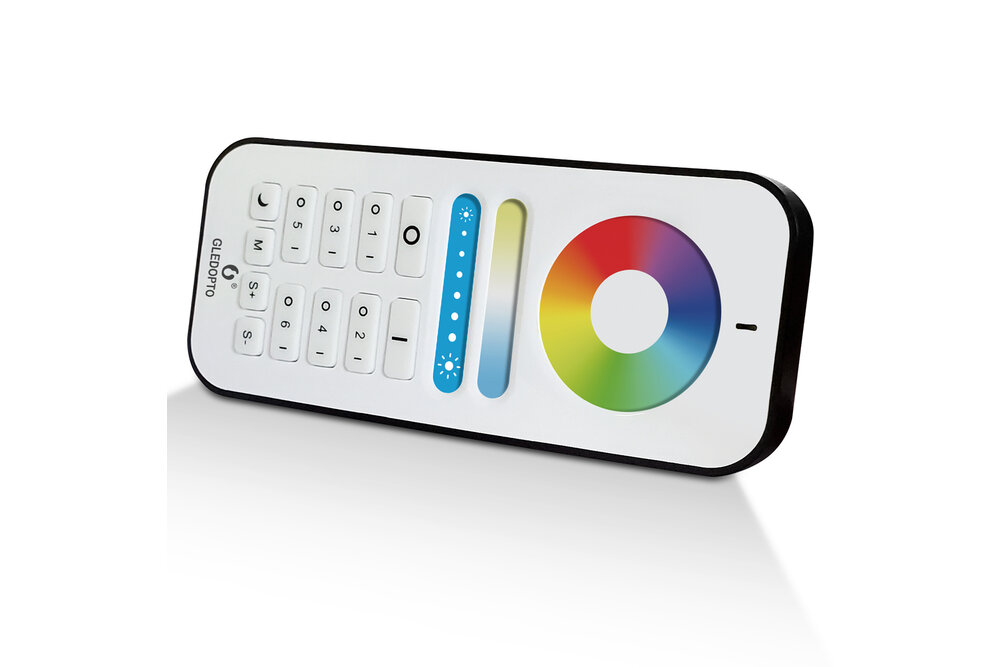 GLEDOPTO GLEDOPTO RF Afstandsbediening RGB+CCT voor 6 Zones