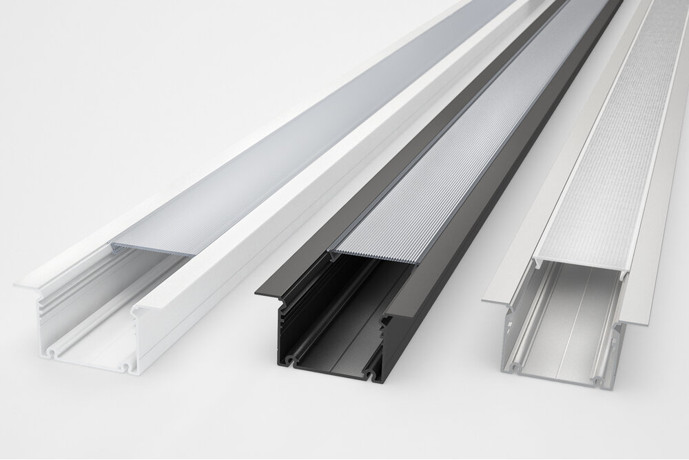 LUMAX503 53mm verzonken Led Profiel 1m-2m
