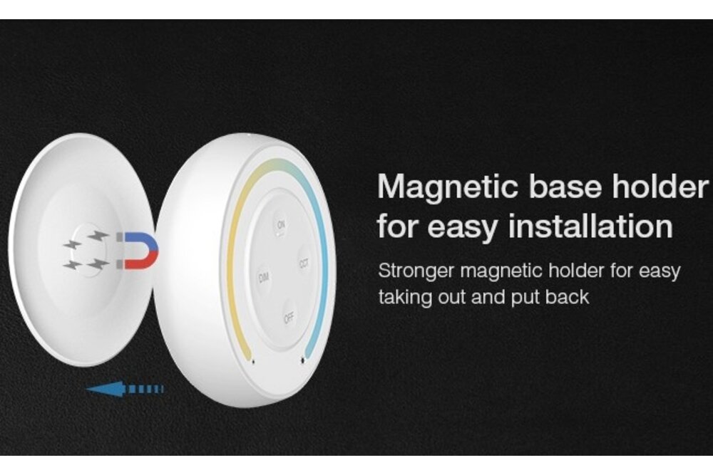 MiLight MiLight 2.4G Sunrise Remote Enkelkleur/Dual White , AAA Batterijen