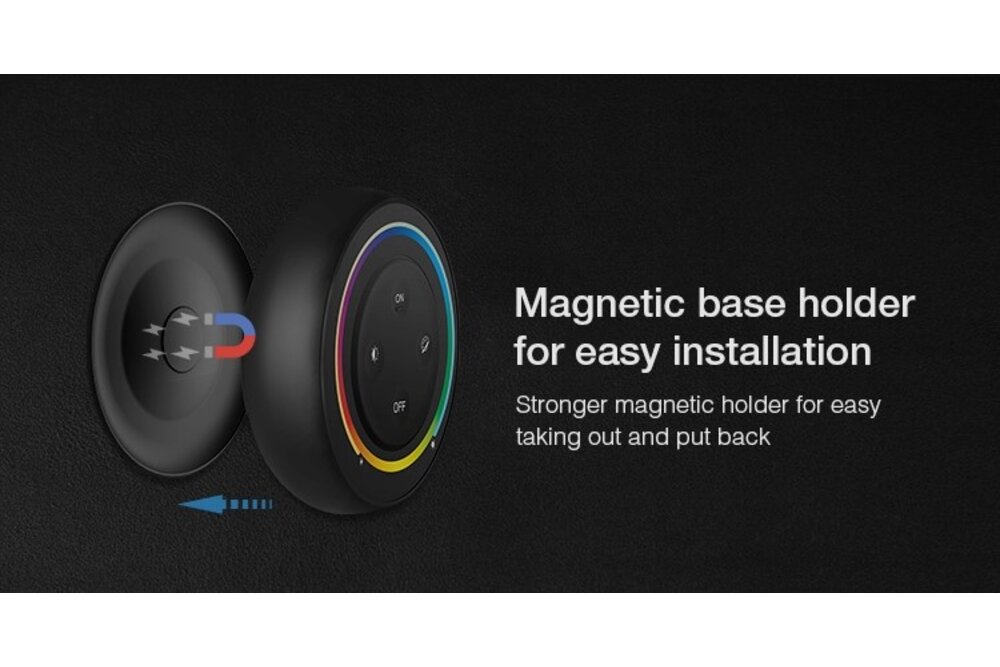 MiLight MiLight 2.4G Rainbow Remote RGB/RGBW/RGB+CCT, AAA Batterijen