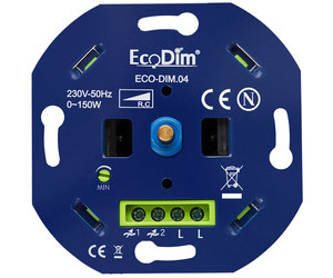 ECO-DIM.04 dimmer universeel 0-150W (RC)