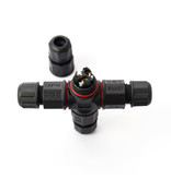 MiLight Waterdichte X-connector 3-aderig met schroefdraad - soldeervrij IP68