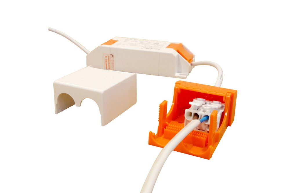 EcoDim EcoDim 5Watt  2000K - 3000K Ronde Zwarte Kantelbare LED Inbouwspot Warm Wit 85mmØ Kantelbaar IP54