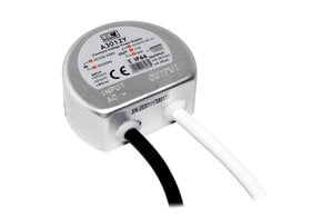 MWPower Mini Waterdichte Voeding ⌀58mm - DC 24V 30 Watt 1.25A - IP66