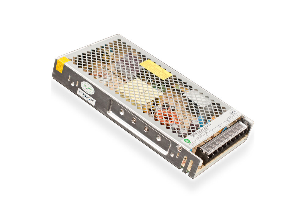 POS-POWER Compacte Schakelende Voeding DC 12 Volt 200 Watt 17 Ampère