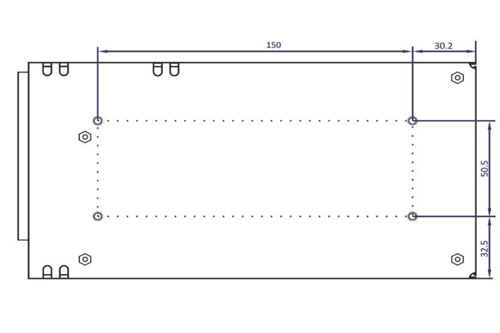 POS-POWER Compacte Schakelende Voeding DC 12 Volt 200 Watt 17 Ampère