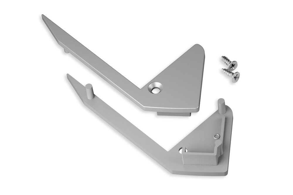 Eindkapjes STEP12, Set van twee stuks