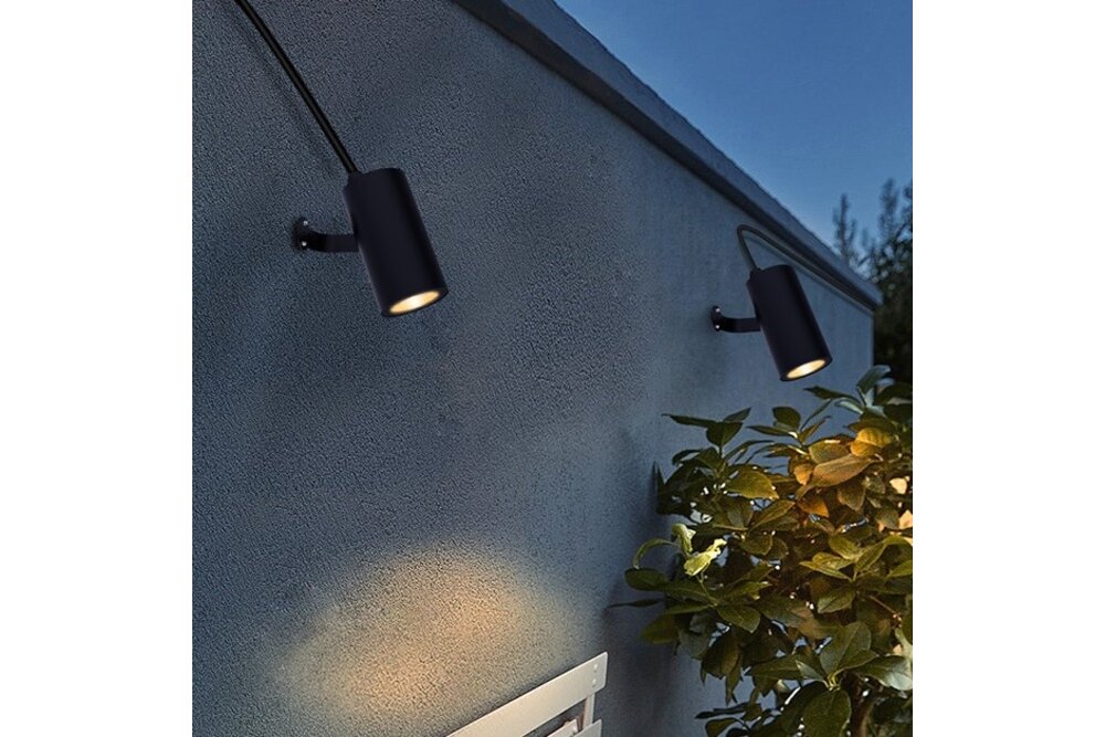 MiLight Mi-light  RF 2.4G + Zigbee 12W RGG+CCT 220V LED Tuinspot  Kleur+Dual Wit IP66