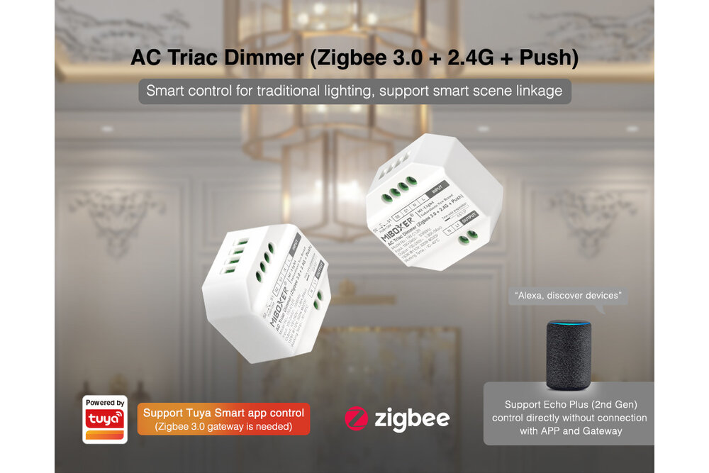 MiLight Miboxer 220Volt Zigbee 3.0 Triac Dimmer Module