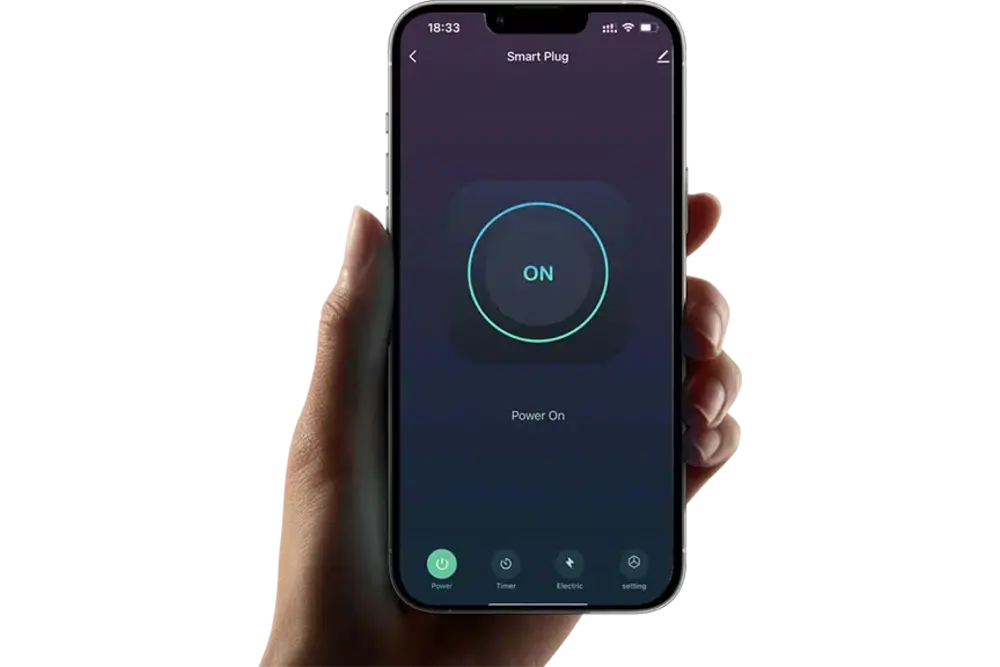 MiLight MiBoxer 16A WiFi Smart Plug aan/uitschakelaar met stroomverbruikstatistieken