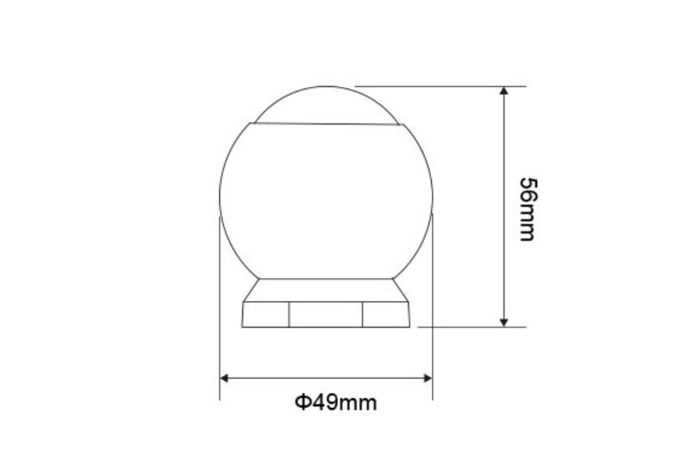 MiLight MiBoxer PIR1-RF 2.4G PIR Draadloze Bewegingssensor
