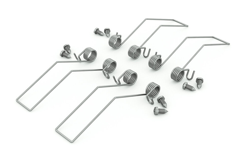 Houder Type `LX'  Springveer - 4 stuks
