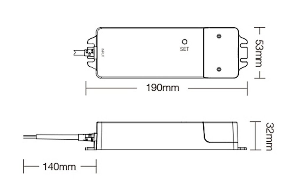 MiLight Miboxer 75W 24Volt WiFi Controller en voeding in  één voor Enkelkleur/Dualwhite/RGB/RGBW/RGBCCT Ledstrips