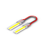 Witte COB LED strip soldeervrije flexibele connector voor 8mm ledstrips