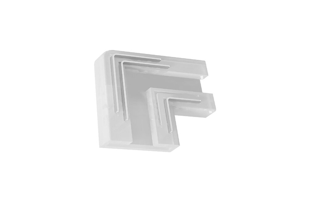 AppLamp  L-Connector voor 3-polige 10mm COB Dual White CCT LED strips, soldeervrij