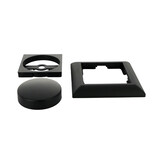 EcoDim ECO-DIM ED-10002B Dimmerknop  Zwart Coverplate RAL 9003