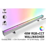 MiLight Milight Wall Washer RGB+Dual White - IP66 - 48Watt - 220Volt - 100CM