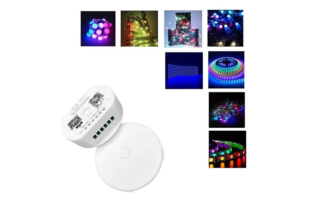 LED Magical UFO SPI WiFi Digitale LED Controller 2048 pixels DC12-48V 15A