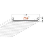 Cover C10 Pro Clickon | High Performance diffuser, lengte 1m of 2m
