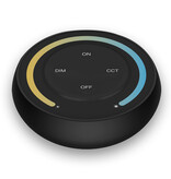 MiLight MiLight 2.4G Sunrise Remote Enkelkleur/Dual White , Zwart, AAA Batterijen