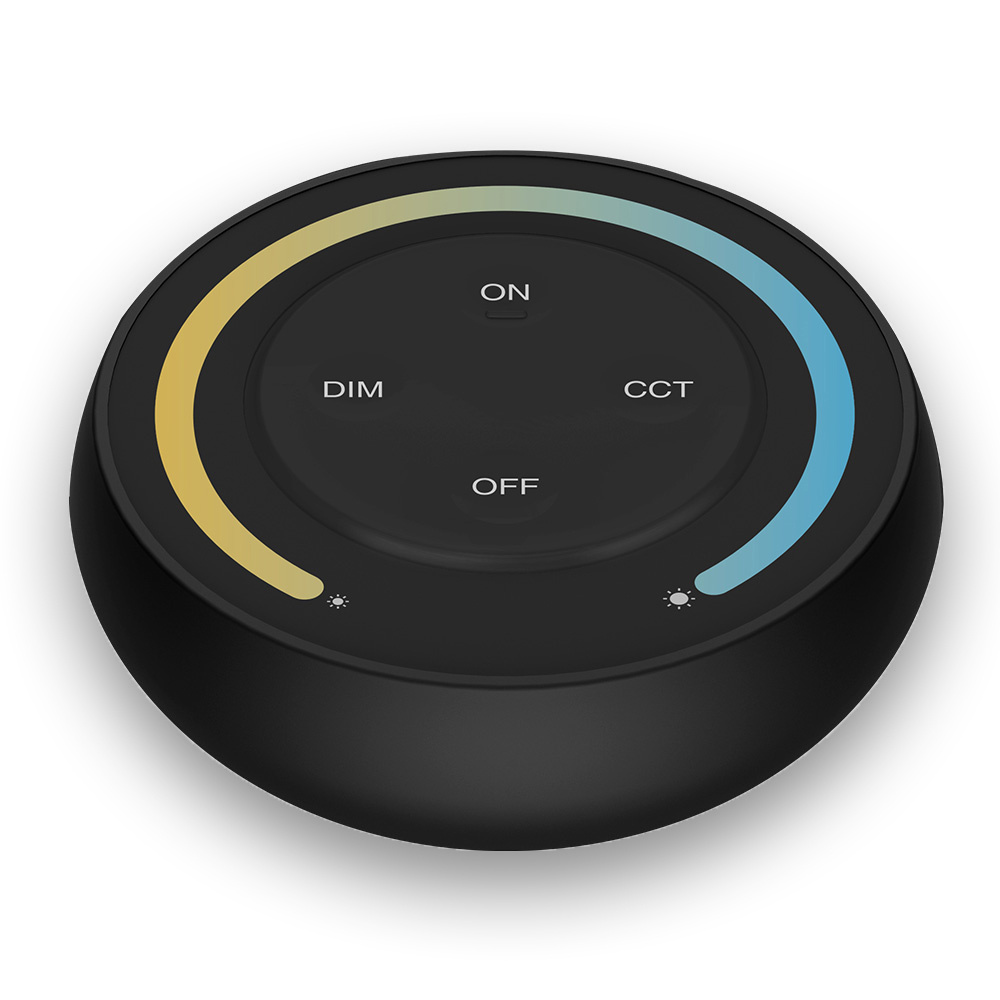 MiLight MiLight 2.4G Sunrise Remote Enkelkleur/Dual White , Zwart, AAA Batterijen