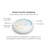 MiLight MiLight 2.4G Sunrise Remote Enkelkleur/Dual White , Zwart, AAA Batterijen