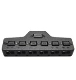 WorldUniqueen 6-Weg DC Voeding Splitter met klemcontacten