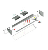 ANGLE12 V2 12mm Opbouw Led Profiel 1m-2m