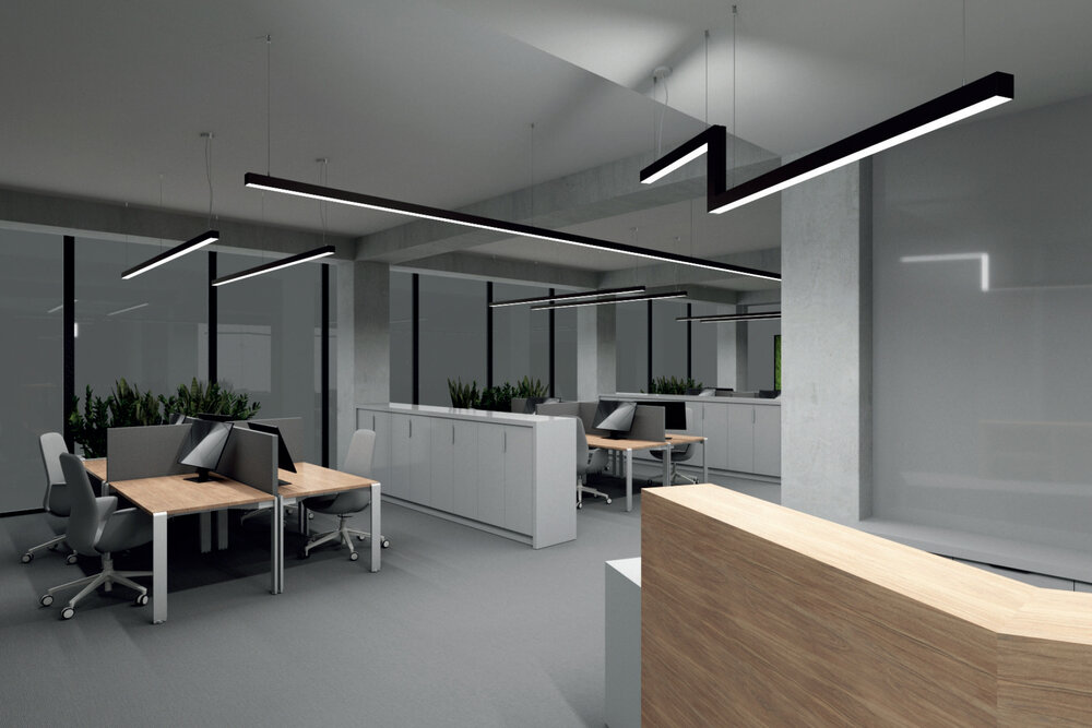 LUMAX502 V2 53mm opbouw Led Profiel 2m