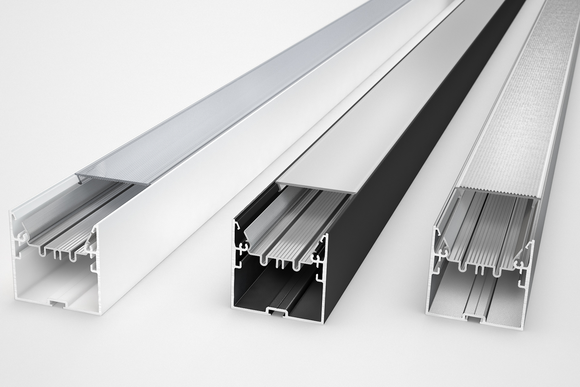 LUMAX502 V2 53mm opbouw Led Profiel 2m