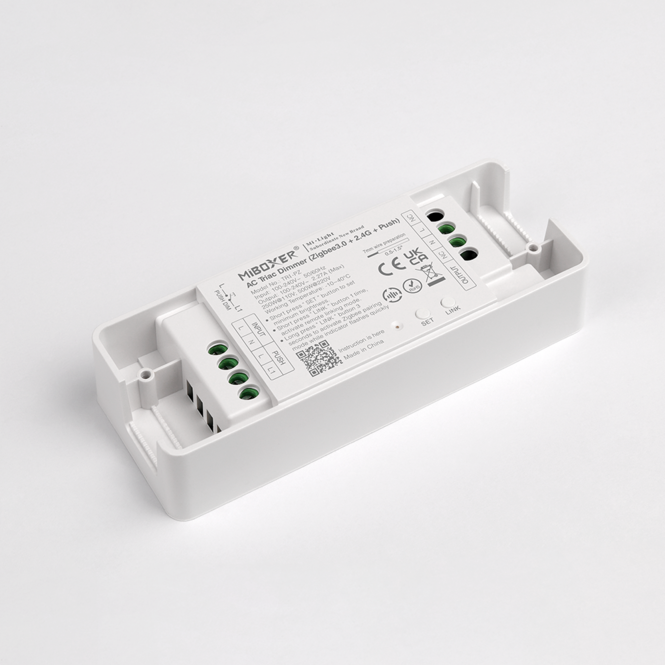 MiLight Miboxer 230Volt Triac Dimmer module RF draadloos  + Zigbee 3.0  + Push  dimmen | Hoog vermogen 500W