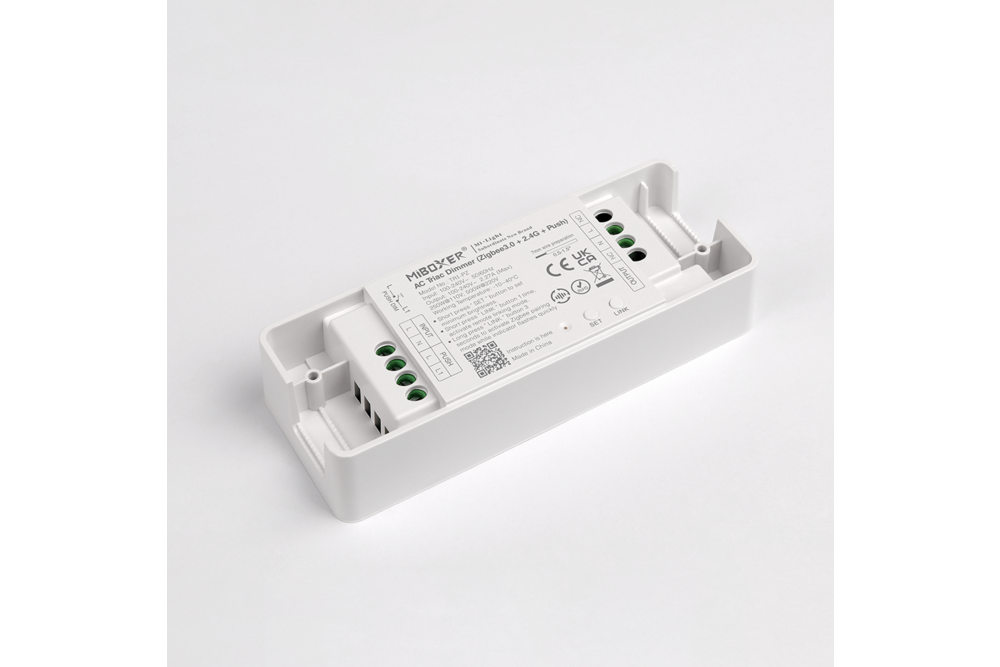 MiLight Miboxer 230Volt Triac Dimmer module RF draadloos  + Zigbee 3.0  + Push  dimmen | Hoog vermogen 500W