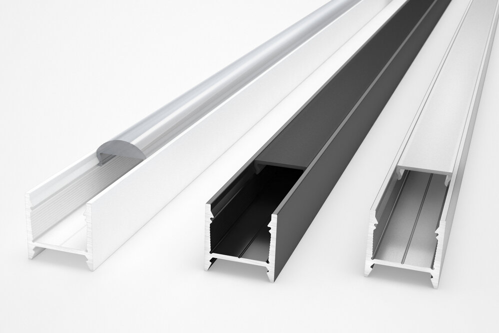 PLEX 12mm Led Profiel Opbouw 2m