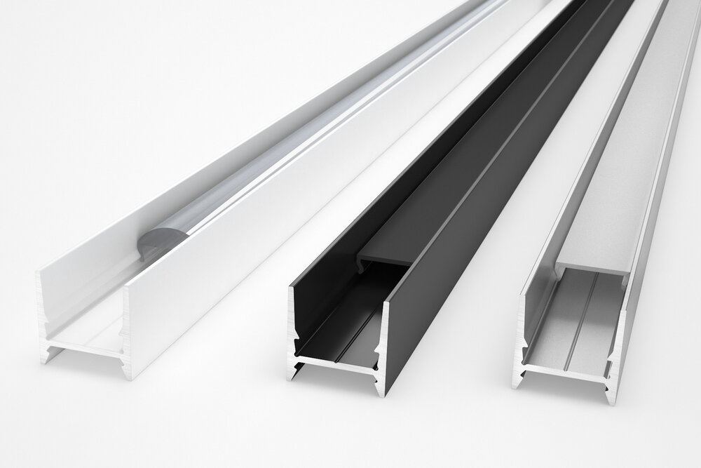 PLEX12 CL 12mm Led Profiel Opbouw 2m