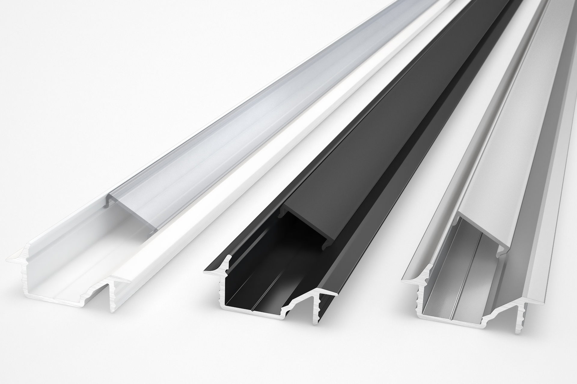 AXON 10mm Verzonken Led Profiel 2m