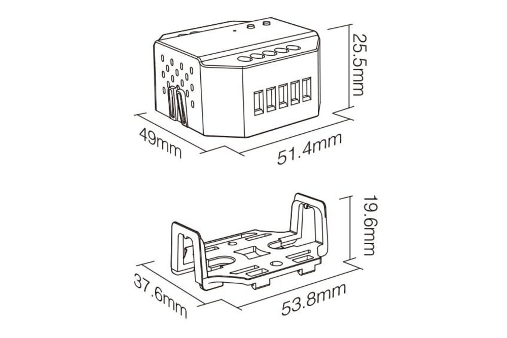 MiLight Miboxer 220Volt Triac Dimmer module voor afstandsbediening en drukknop