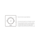 MiLight 300W Zigbee 3.0 + RF Triac Dimmer met Draaiknop