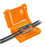 AppLamp Waterdichte Gelbox met 2-Pins INOUT WAGO
