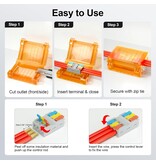 AppLamp Waterdichte Gelbox met 3-Pins INOUT WAGO - 0,08 mm² tot 4,0 mm² kabeldikte