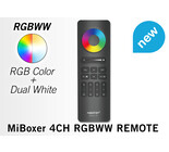 MiLight C5 ZwarteTouch Remote RGB+CCT (Dual White) Mi-Light RGBWW met 4-kanalen