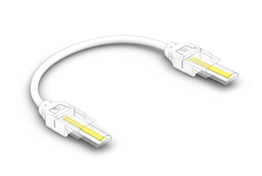Waterdichte Flexibele Witte COB LED strip connector soldeervrije voor 8-10mm ledstrips
