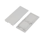 Eindkapjes LUVAR voor cover E9, Set van twee