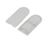 Eindkapjes LUVAR voor cover D9, Set van twee