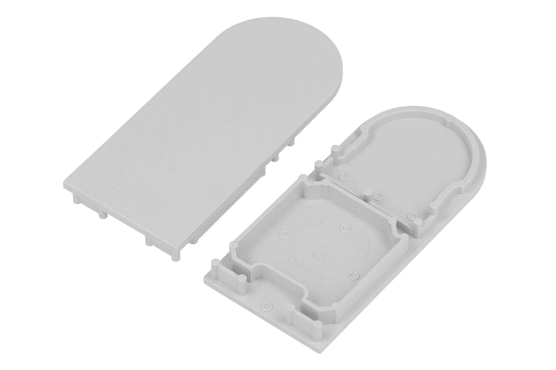 Eindkapjes LUVAR voor cover D9, Set van twee